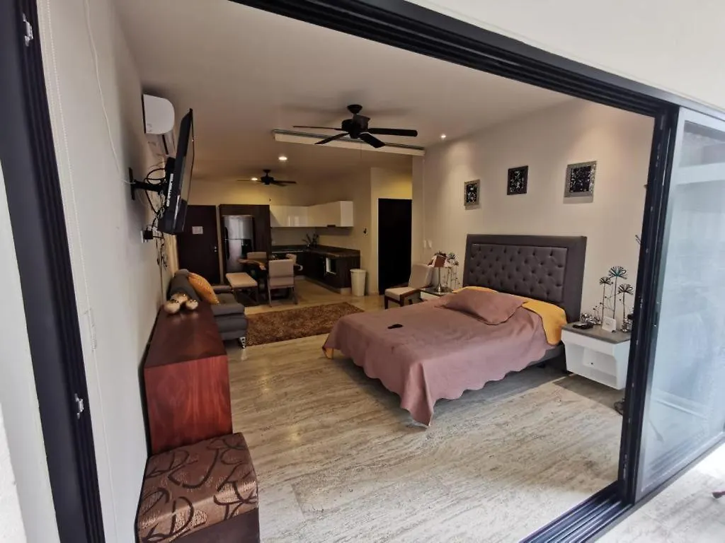 شقة Departamento Con Jacuzzi En بلايا ديل كارمن 0*,